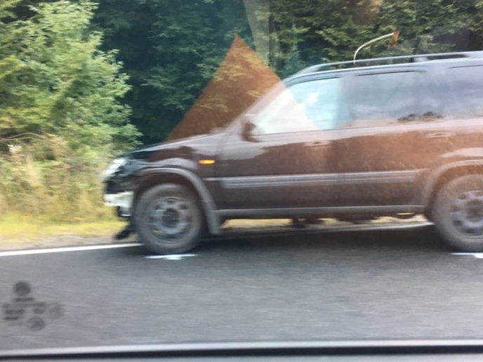 На Мукачівщині сталась аварія. Опубліковано відео – 04