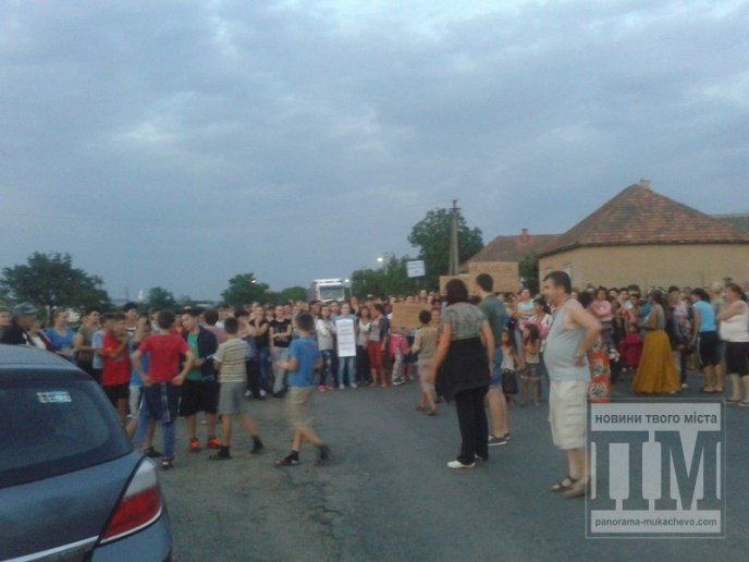 На Берегівщині теж перекривали дороги проти мобілізації (ФОТО) – 01