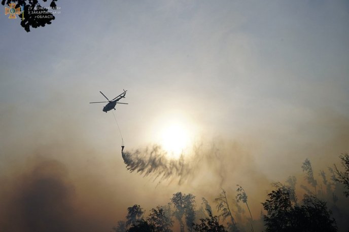 Понад 200 людей намагаються загасити лісову пожежу на Закарпатті – 06 Понад 200 людей намагаються загасити лісову пожежу на Закарпатті – 06