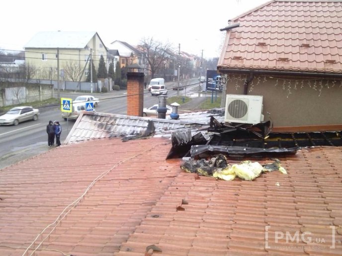 У Мукачеві горів ресторан "Грінвіч" – 09