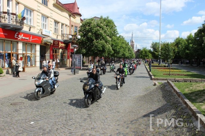 Байкери проїхались вулицями Мукачева – 20