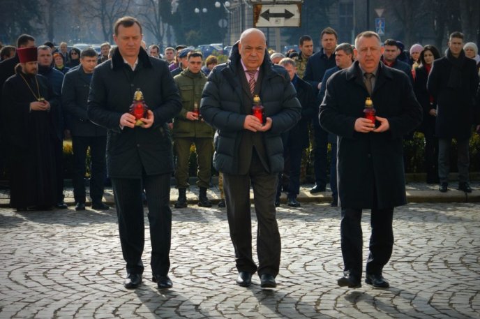 На Закарпатті вшанували пам’ять Героїв Небесної сотні – 04