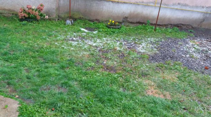 На Закарпатті випав град – 03