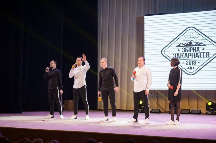 "Збірна Закарпаття" вдало виступила на Рівненській Лізі Сміху – 03