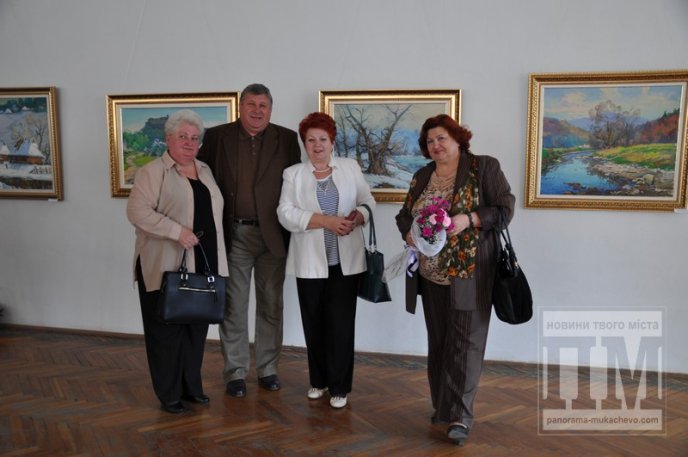 У Мукачеві відкрилась персональна виставка картин Юрія Сяркевича (ФОТОРЕПОРТАЖ) – 15