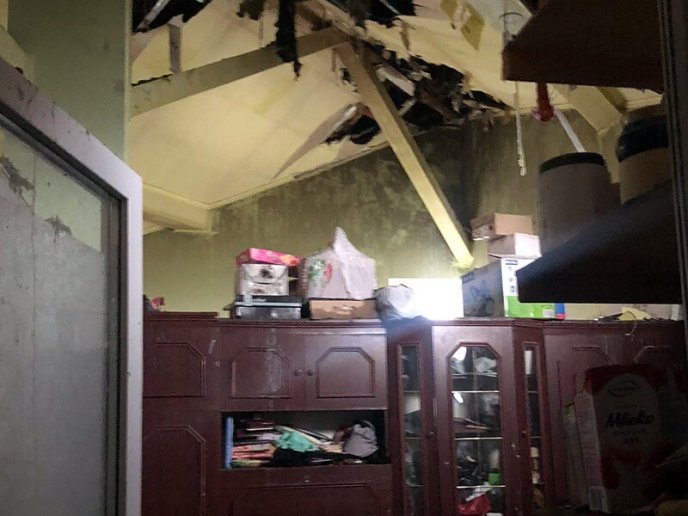 Пожежа на Мукачівщині: опубліковано фото – 02