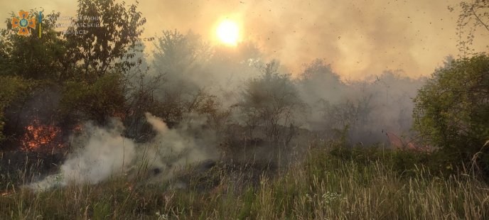 Понад 8 годин рятувальники гасили пожежу на Виноградівщині – 01