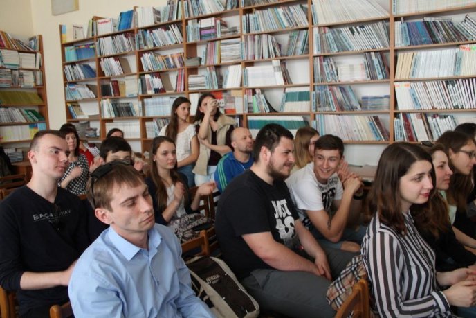 Гостем перших "Літературних гарадичів" став фронтмен відомого закарпатського гурту – 12