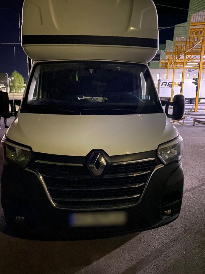 Мікроавтобус викрали в Польщі / фото: Західне регіональне управління ДПСУ