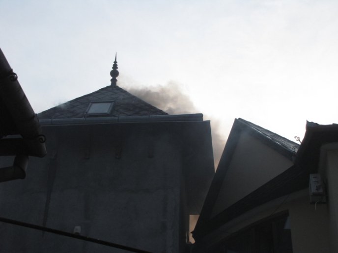 У Берегові горів ресторан «Золота пава» – 02