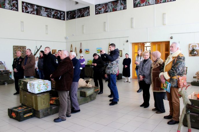 Організатор "Військово-польового арту" Павло Ротар назвав виставку в Ужгороді однією з найвдаліших – 03