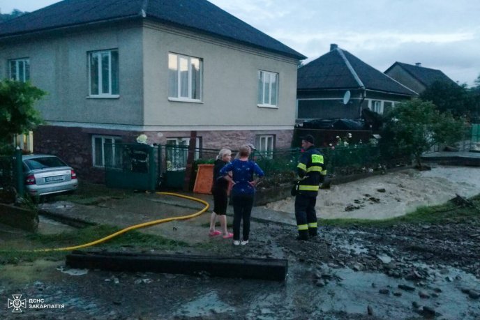 У 7 населених пунктах Ужгородського району зафіксували підтоплення – 02 У 7 населених пунктах Ужгородського району зафіксували підтоплення – 02