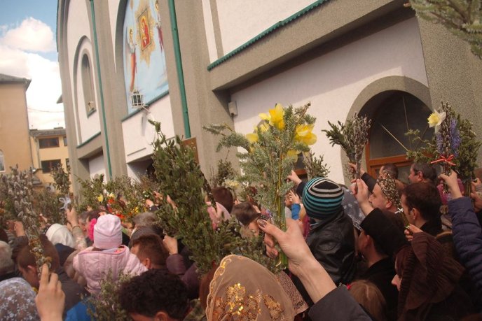 Владика Феодор освятив у Мукачівському кафедральному соборі вербові гілки (ФОТО) – 04