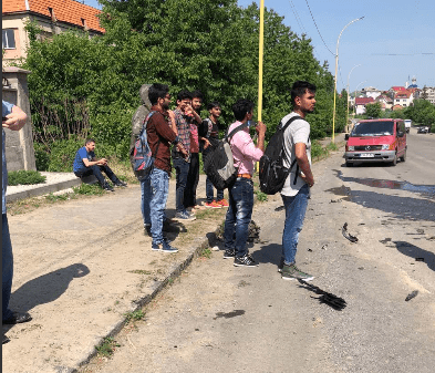 В Ужгороді водій в’їхав в авто зі студентами, – ЗМІ – 03