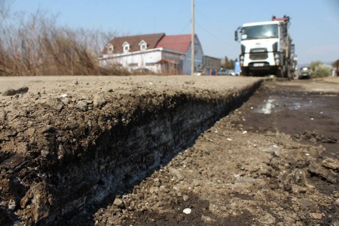 В Мукачеві розпочато ремонт вулиці Берегівської-об’їзної – 12