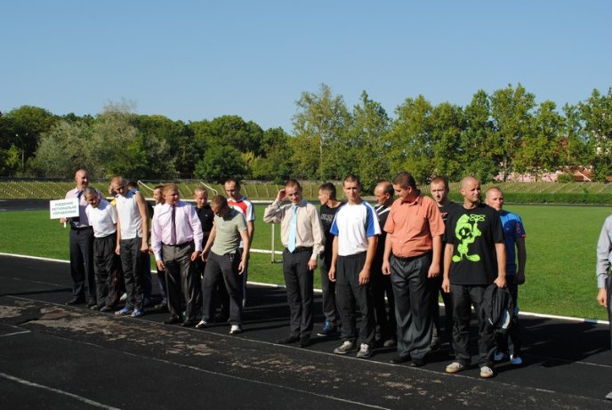 На стадіоні ДЮСШ урочисто відкрили Чемпіонат Державної прикордонної служби по двоборству (ФОТОРЕПОРТАЖ) – 01