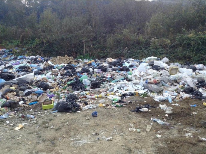 Обабіч траси Київ-Чоп неподалік Сваляви люди влаштували стихійне сміттєзвалище – 02