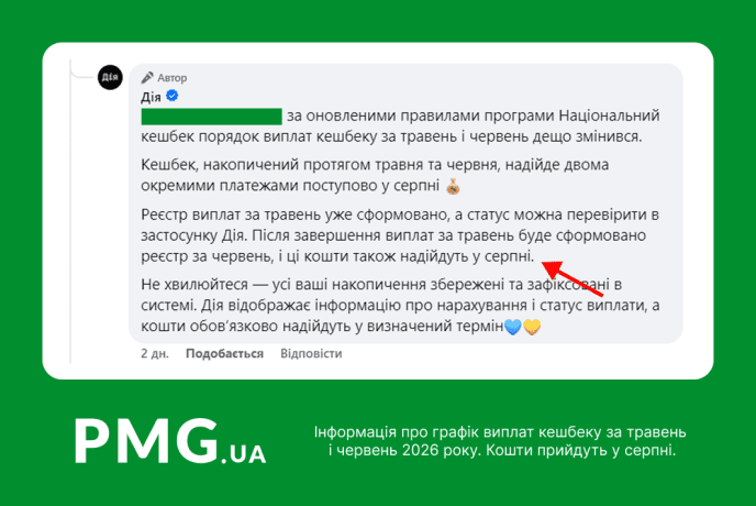 Оновлені правила Національного кешбеку