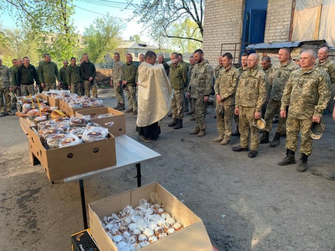 Пасочка у шоломі: як гірські штурмовики Великдень святкували – 11