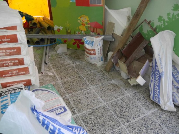 В Ужгороді триває ремонт у дитсадку "Ластовічка" – 03