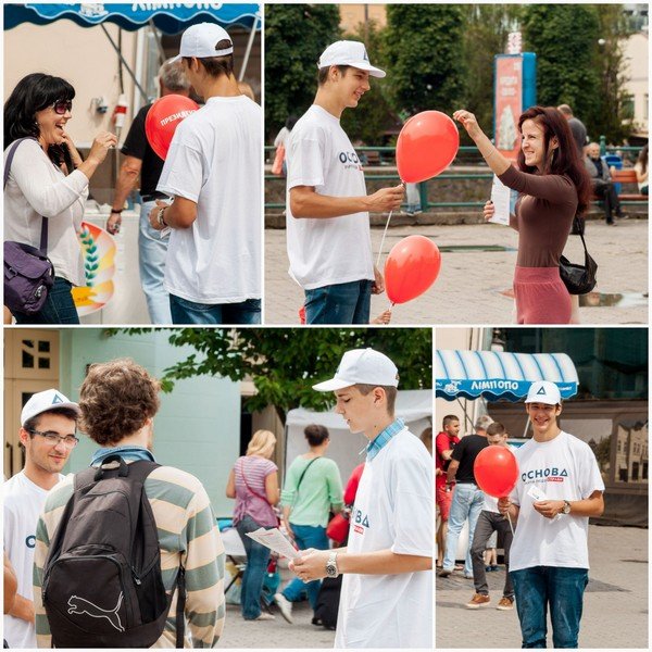 Вчора в Ужгороді «Основа» провела акцію «Президент на палочці» – 01