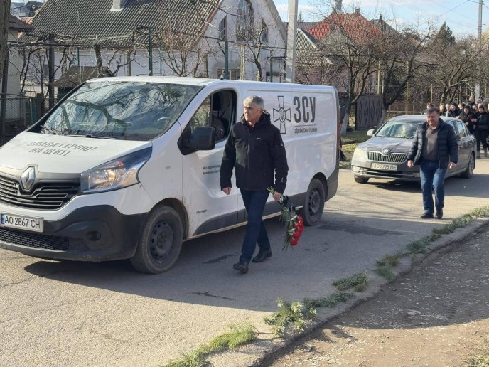 У селі Вільховиця Чинадіївської громади поховали загиблого на війні Героя – 07