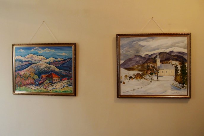 В атріумі Закарпатської ОДА художники краю представили виставку "Зима – 2017" – 11