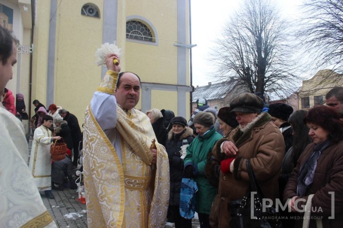Мукачівські вірники відсвяткували свято Хрещення Господнього – 12 Мукачівські вірники відсвяткували свято Хрещення Господнього – 12