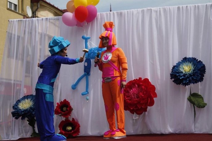 Маленькі мукачівці виступали у центрі міста – 03