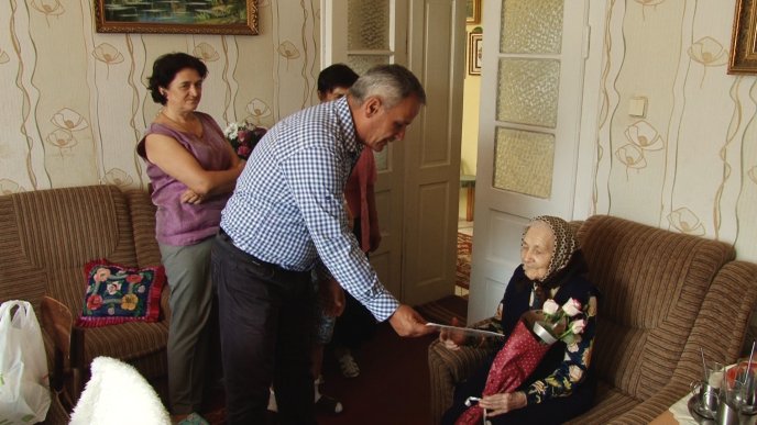 Жителька Ужгородщини Анастасія Шевчук відзначила свій 102-й День народження – 02