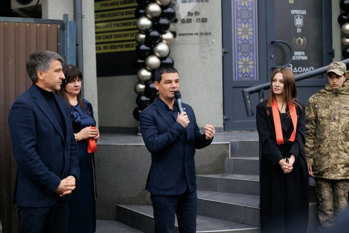 У Мукачеві відкрили сучасний ветеранський хаб – 07 Відкриття простору для ветеранів