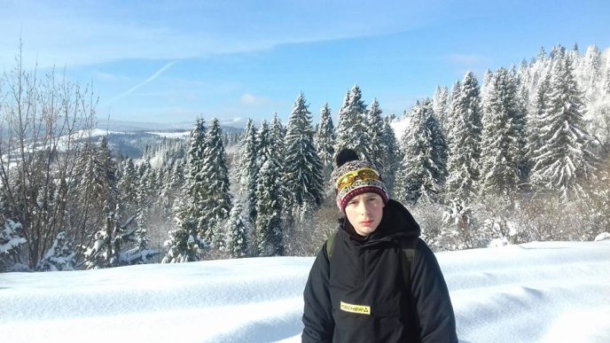 Мукачівець Андрій Закутний, який хворий на гемофілію, пішки та на лижах подолав Верецький та Тухольський перевали – 03 Мукачівець Андрій Закутний, який хворий на гемофілію, пішки та на лижах подолав Верецький та Тухольський перевали – 03