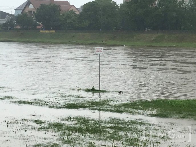 Рівень води в Латориці значно підвищився. Мукачівці б’ють на сполох – 10 Рівень води в Латориці значно підвищився. Мукачівці б’ють на сполох – 10