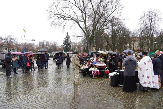 Похорон в Ужгороді