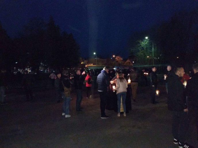 Благодатний вогонь уже на Закарпатті – 01