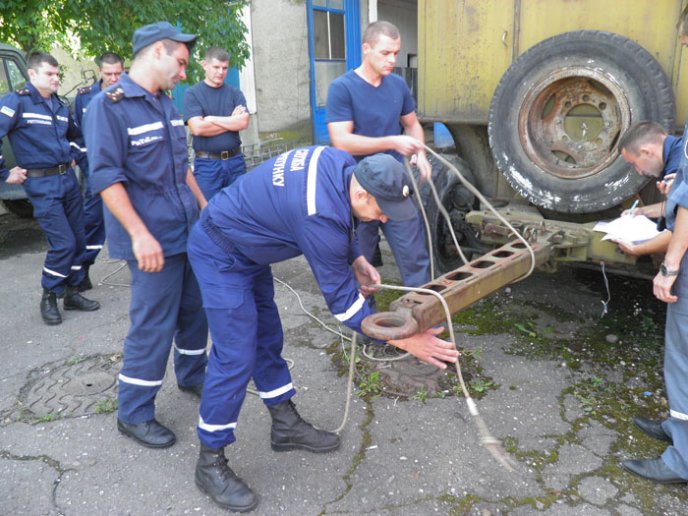 Закарпатські рятувальники готуються до Всеукраїнського конкурсу «Кращий начальник караулу» – 02