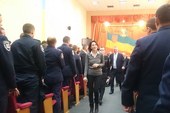 Хатія Деканоїдзе зустрілась з особовим складом закарпатської поліції – 04