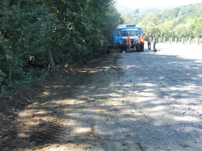 На Мукачівщині триває ремонт автодороги «Кольчино – Лісарня – Пузняківці» – 06