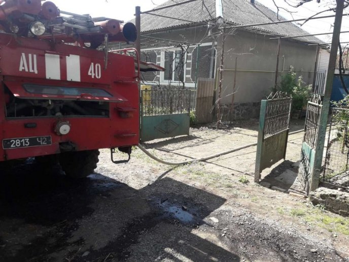 На Ужгородщині горів будинок, в якому були діти – 01