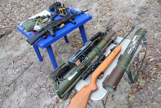 На Закарпатті добровольці провели бойовий вишкіл – 02