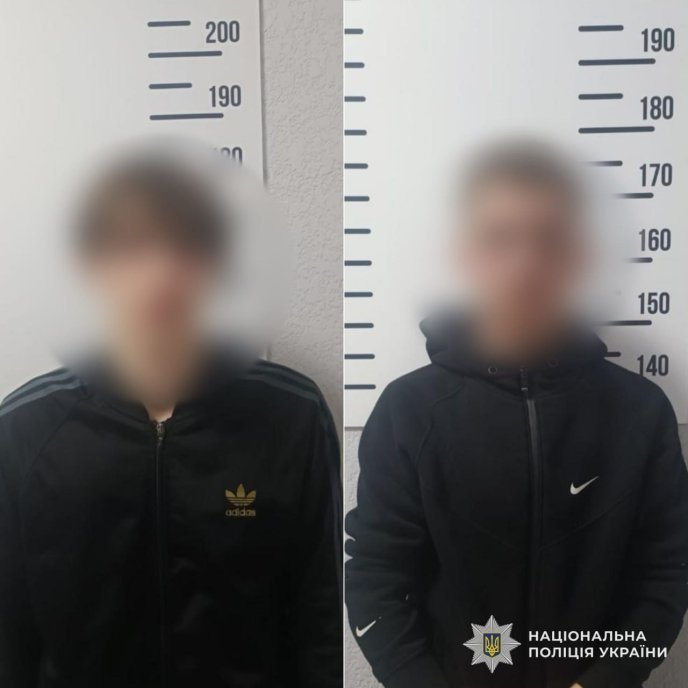 Затримані юнаки