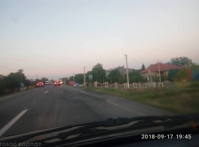 Сьогодні ввечері сталася аварія – 02