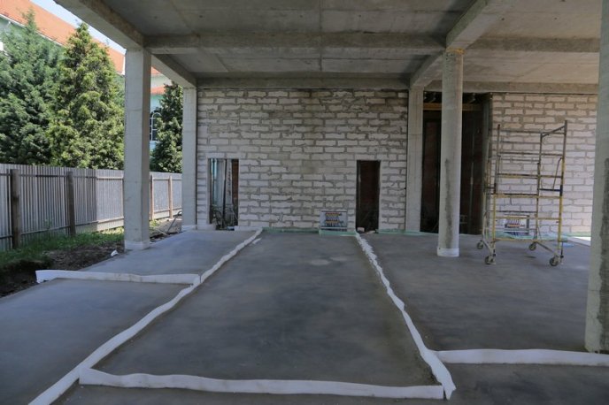 У Мукачеві триває будівництво нового ЦНАПу – 02