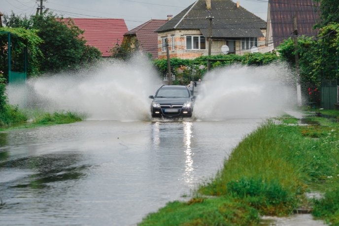 Сильна злива: на Іршавщині підтопило село – 06