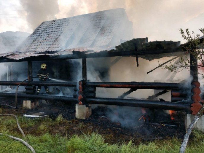У курортному селі сьогодні горіла лазня – 02 У курортному селі сьогодні горіла лазня – 02