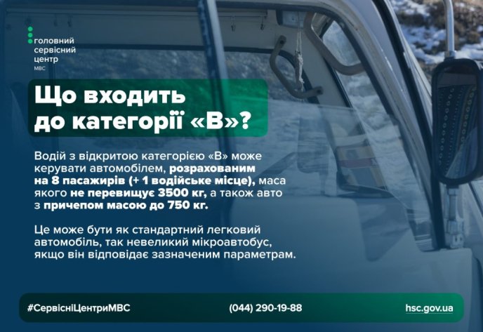 Які дозволи надає категорія