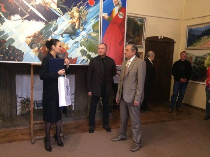 У Мукачеві відкрили виставку Івана Баранова – 01