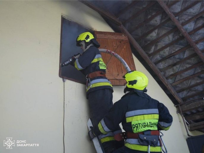 Пожежа в Оноківцях