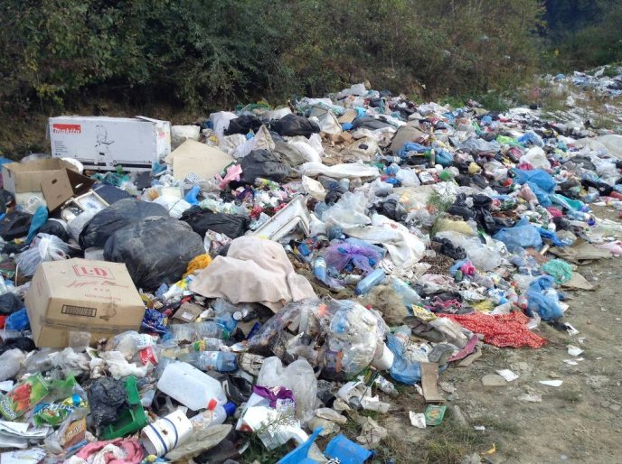 Обабіч траси Київ-Чоп неподалік Сваляви люди влаштували стихійне сміттєзвалище – 06