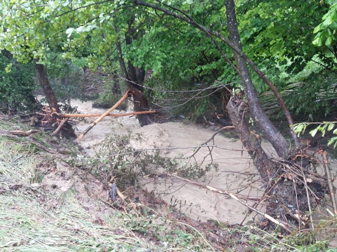 Зруйновано 4 мости, підтоплено 40 дворогосподарств: негода накоїла лиха у селі на Іршавщині – 12